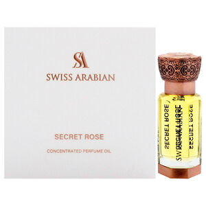 Secret Rose by Swiss Arabian for Unisex - 0.4 oz Parfum Oil